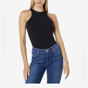 Abercrombie sage green women’s ribbed scuba bodysuit